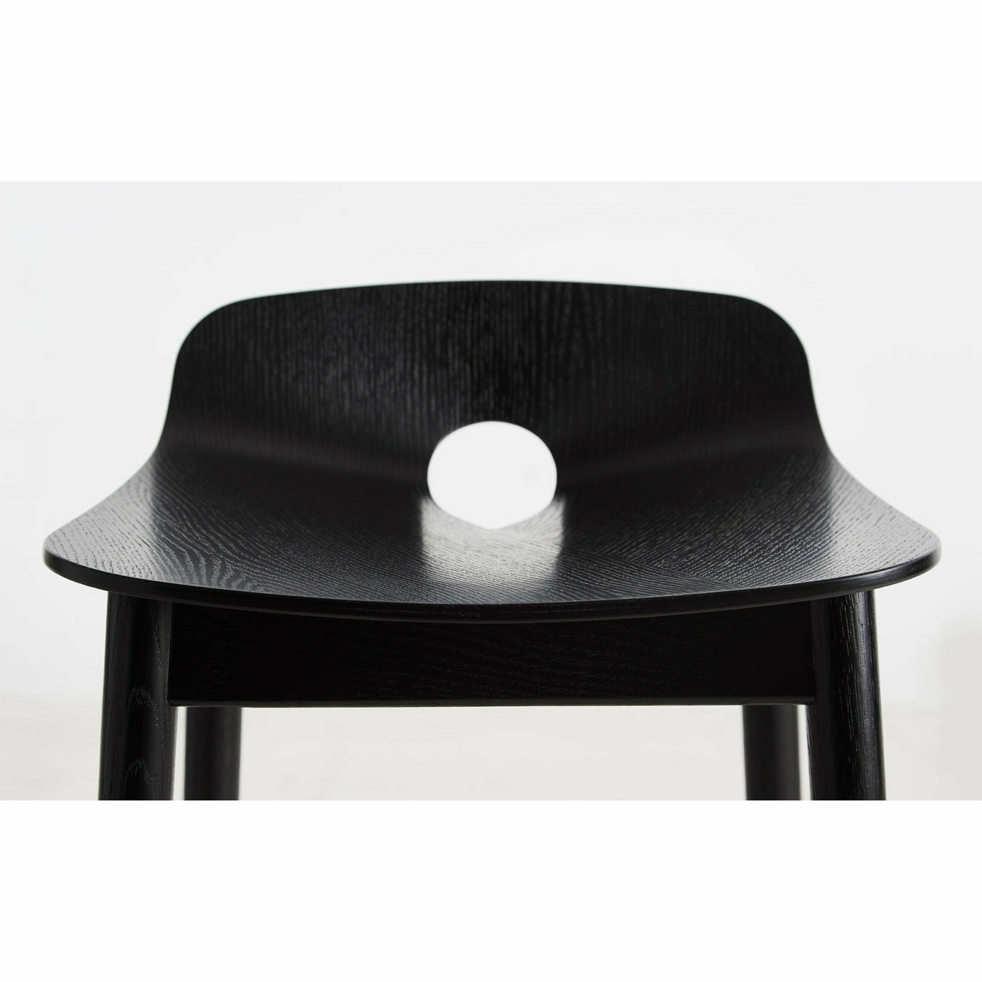 WOUD -  Mono counter chair - Black