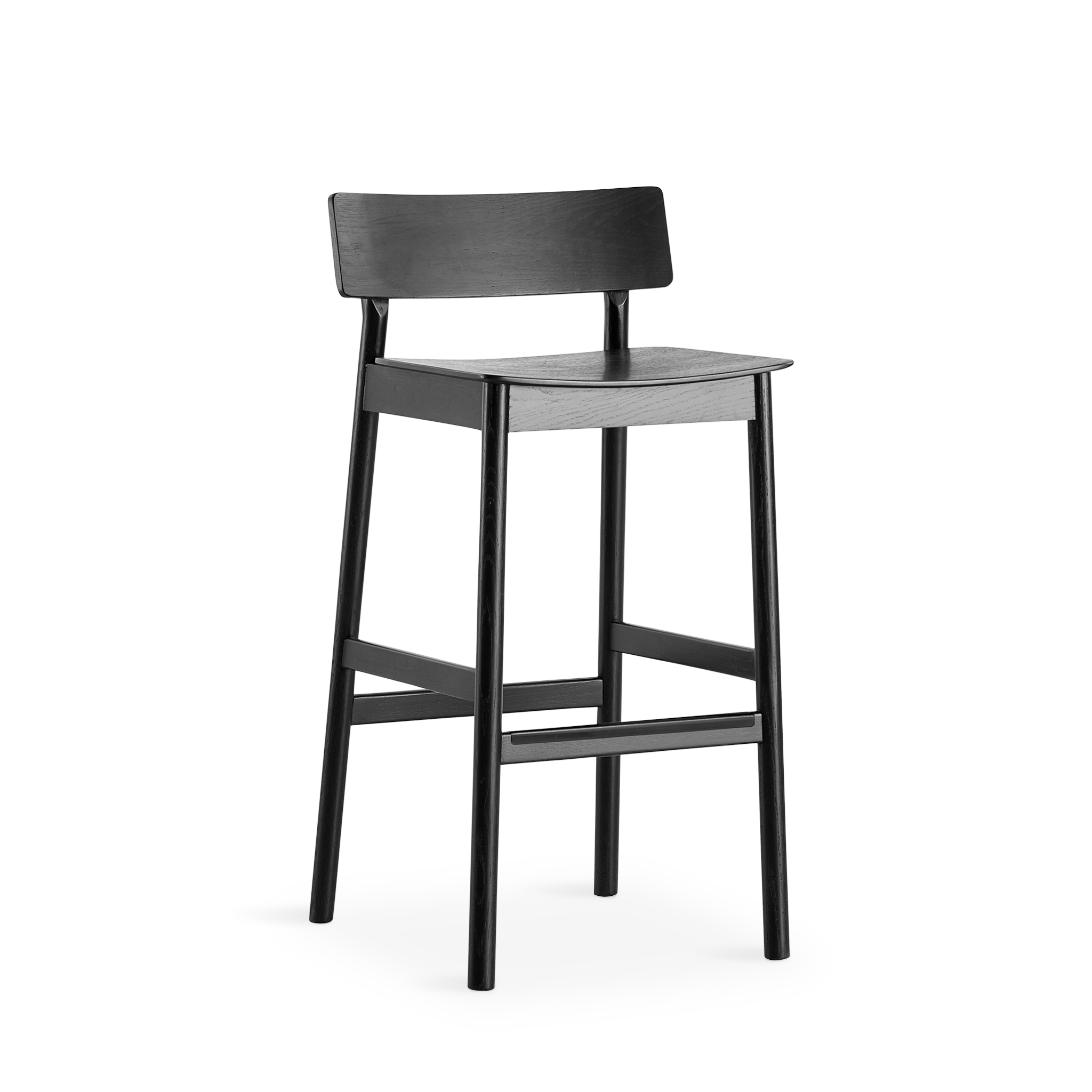 WOUD - Pause counter chair 2.0 - Black - WOUD - DesignGaragen.dk