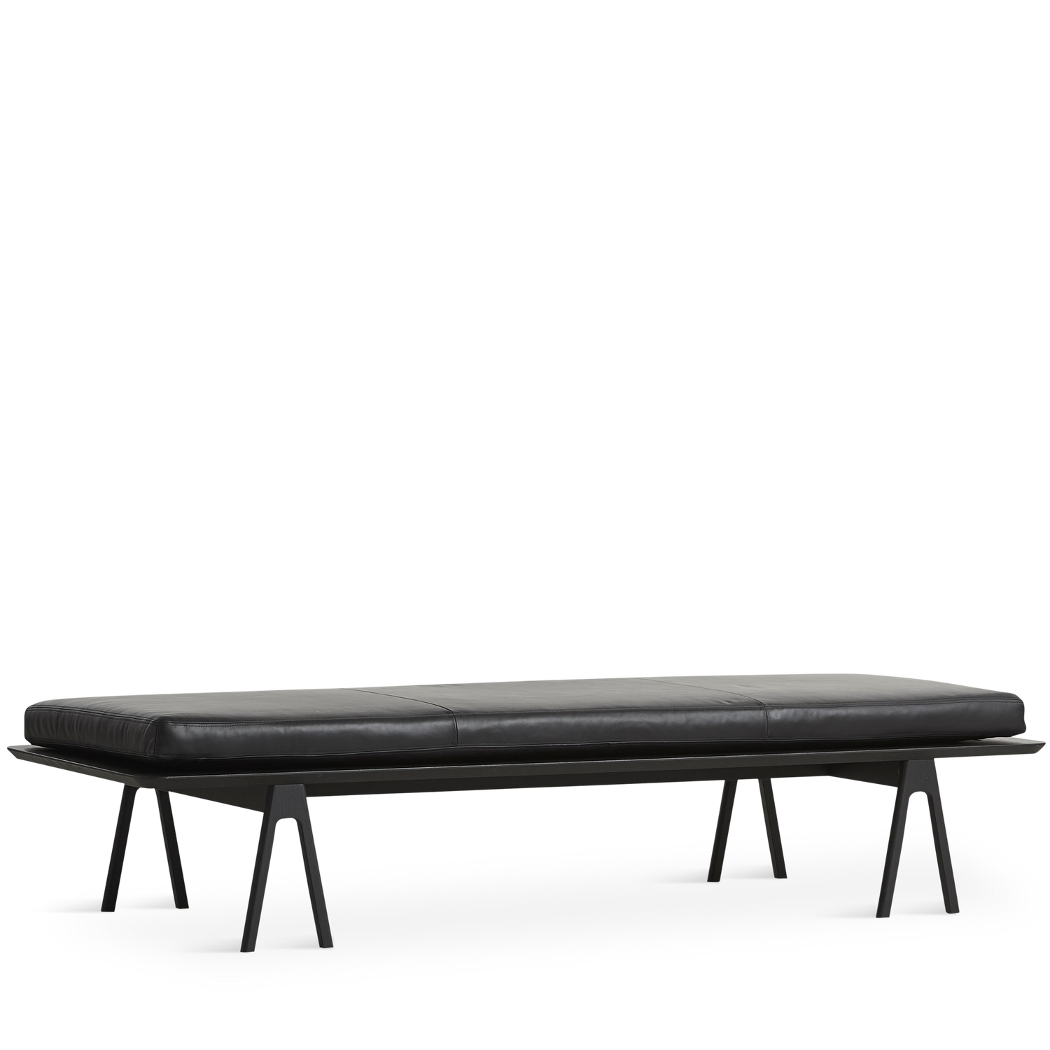 Woud - Level Daybed - Black/Black 190x76.50x41 cm