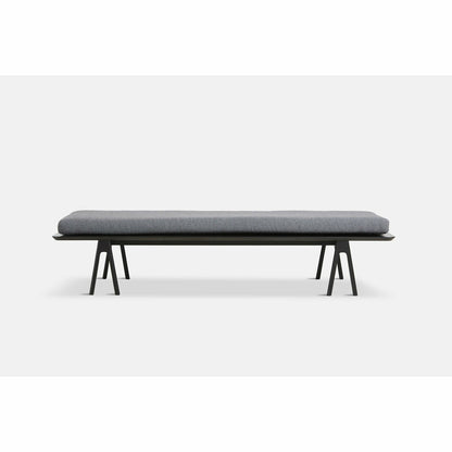 WOUD - Level daybed - Grey bouclé/black 190x76,50x41 cm - WOUD - DesignGaragen.dk