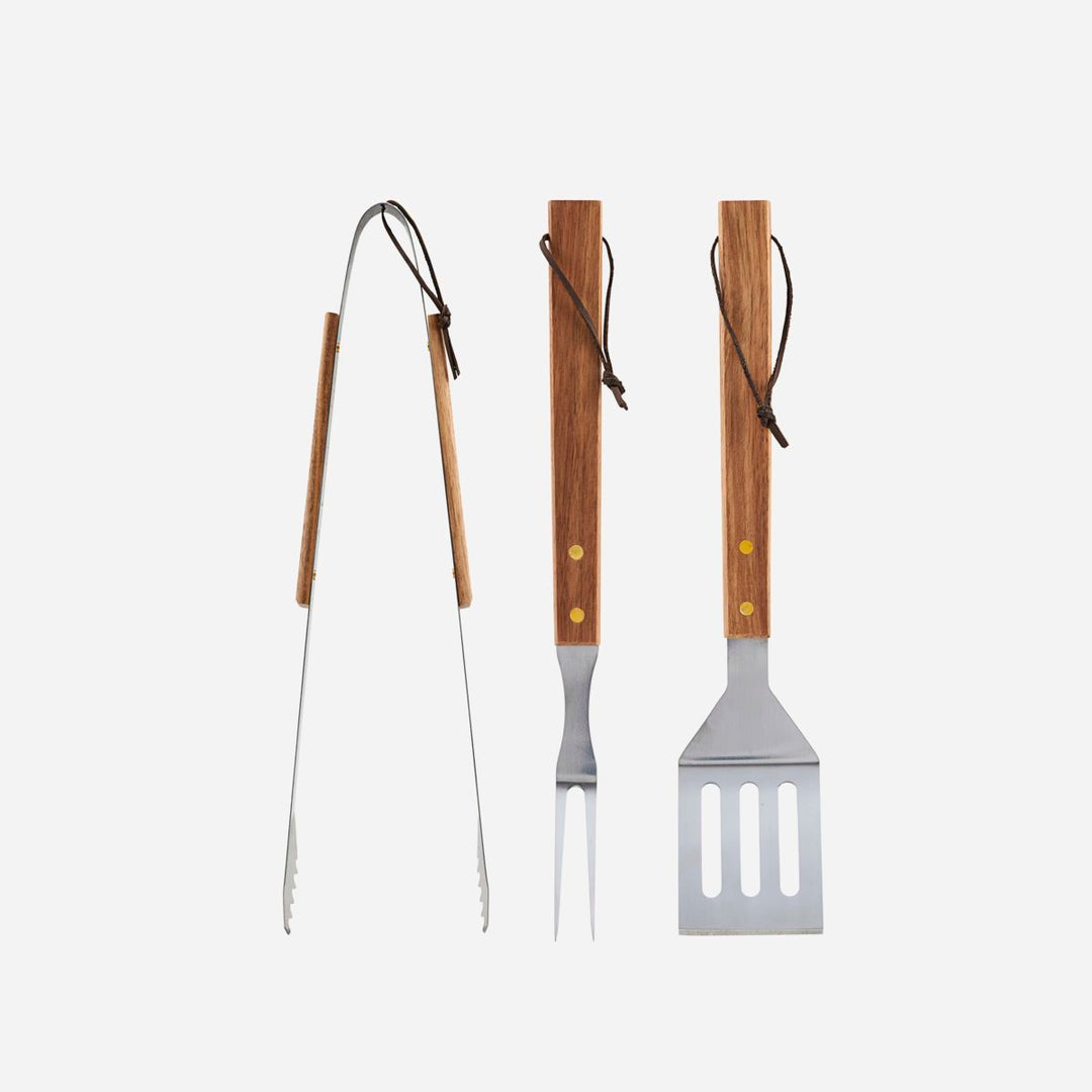 Nicolas Vahe-BBQ tool, acacia-l: 36.5 cm, w: 7 cm, h: 3 cm, l: 36.5 cm, w: 3 cm, h: 2 cm,