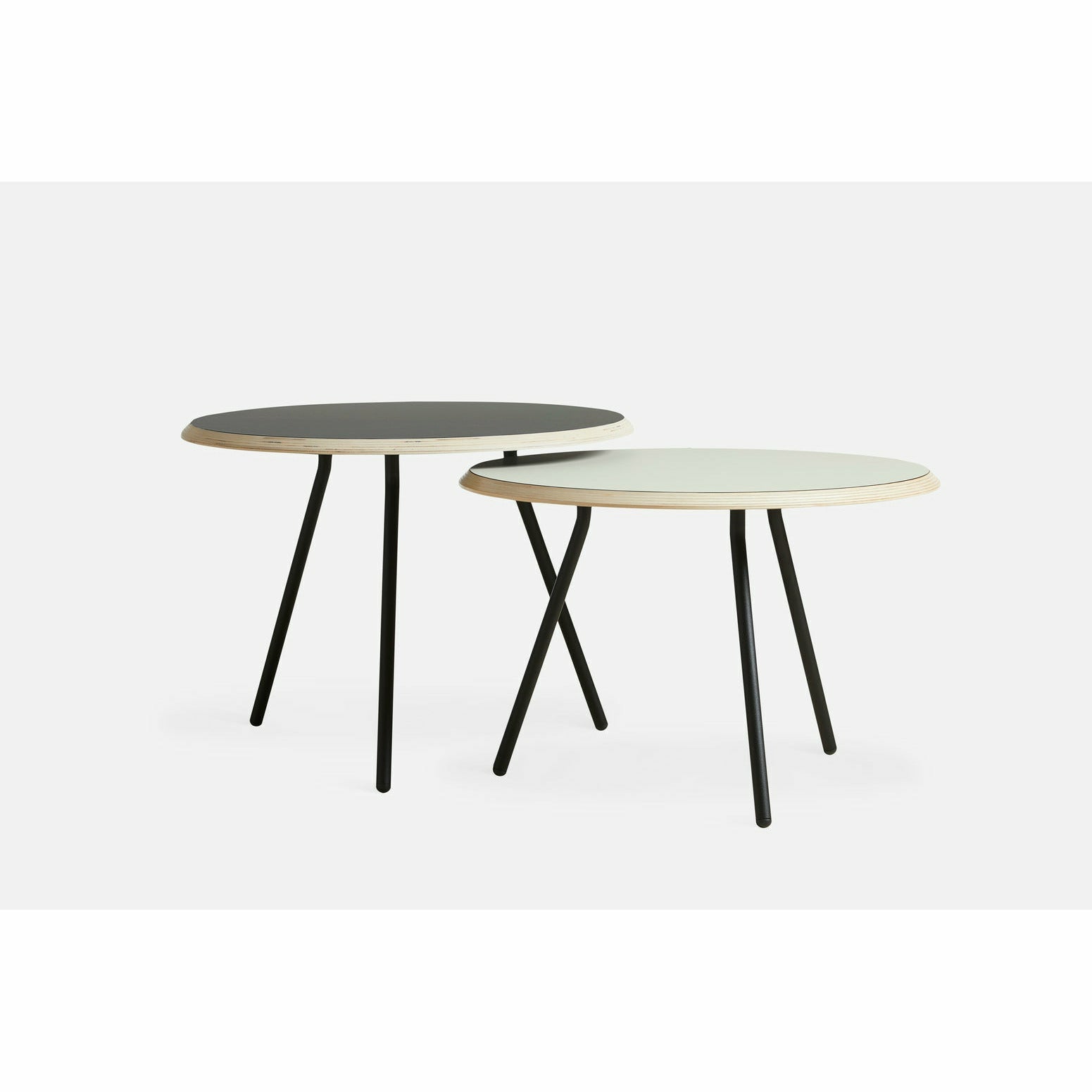 WOUD -  Soround coffee table - Beige (Ø75xH40,50)