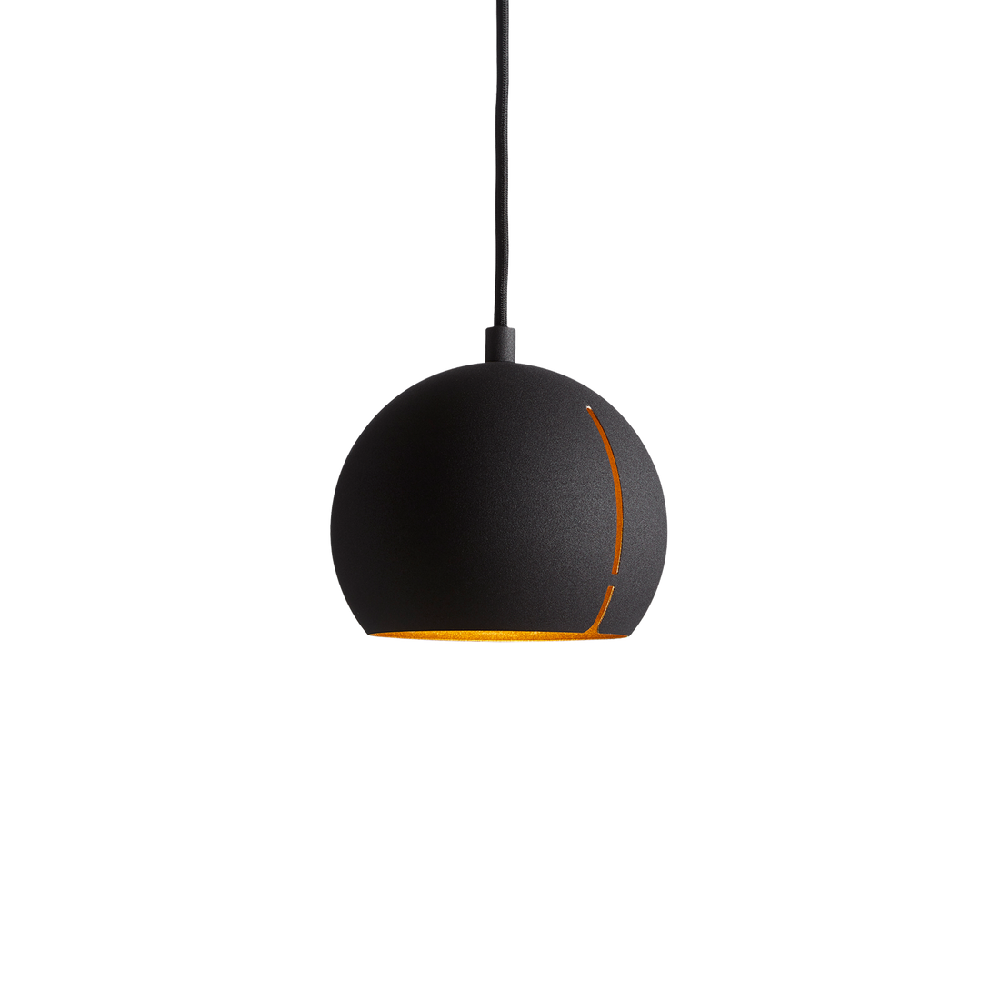 WOUD -  Gap pendant (Round) - Black