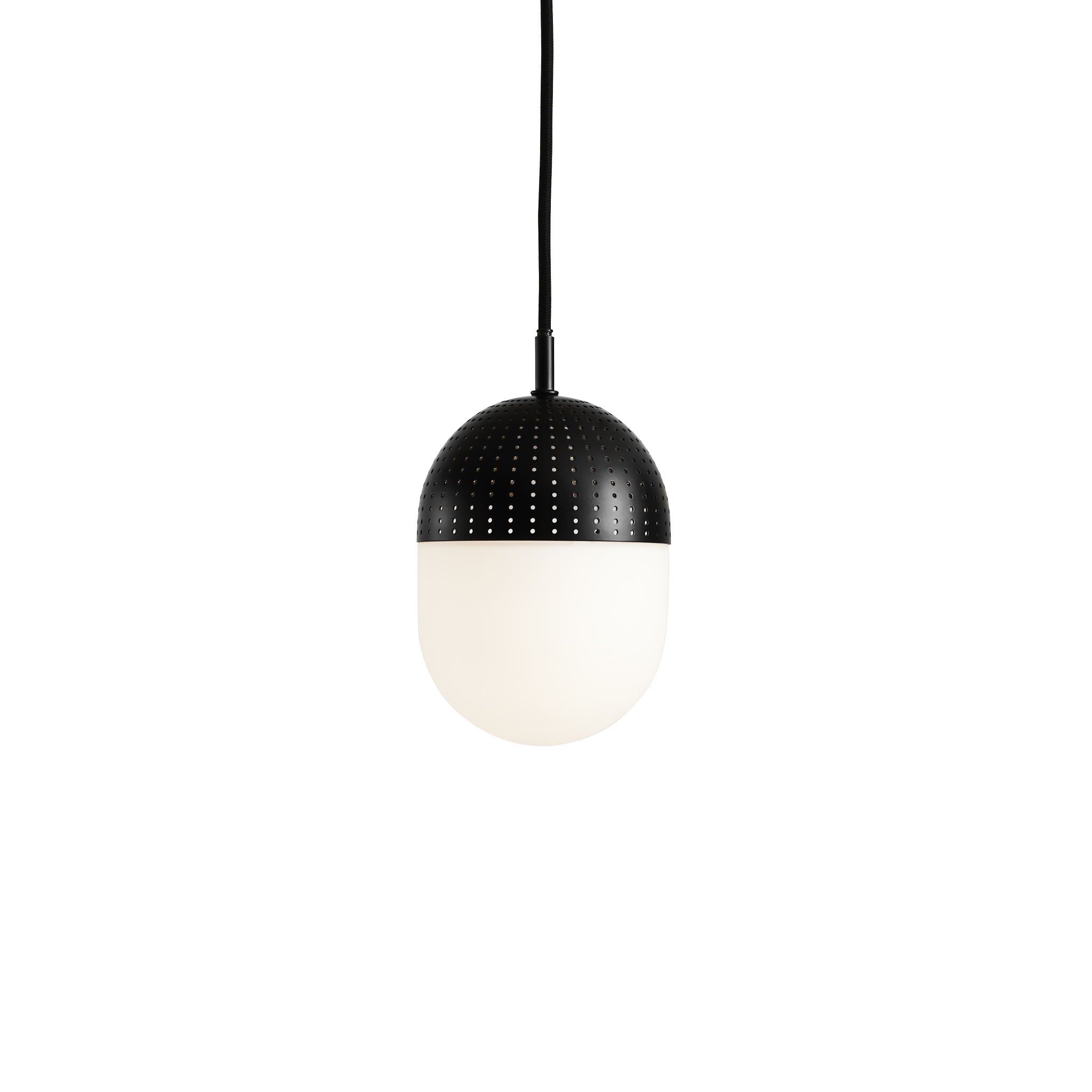 WOUD -  Dot pendant (Medium) - Black