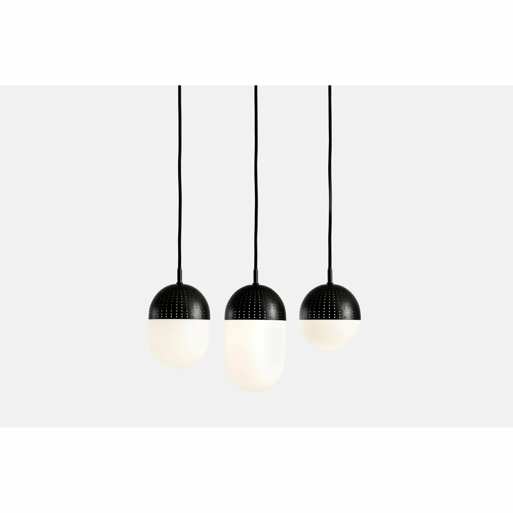 WOUD -  Dot pendant (Medium) - Black