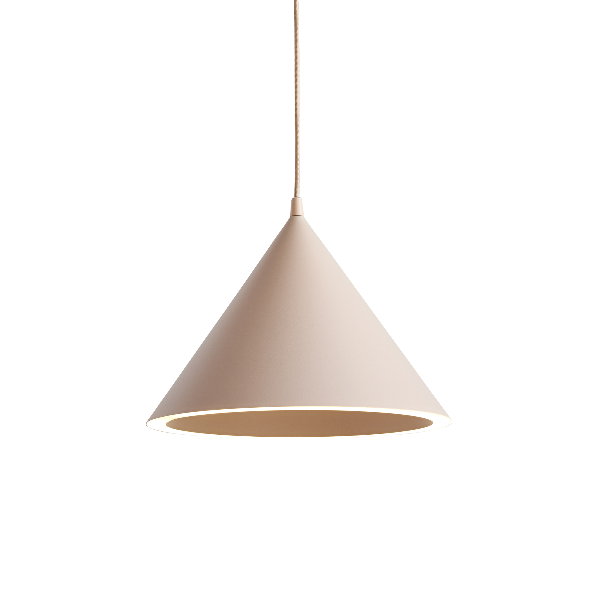 WOUD - Annular pendant (Small) - Nude - WOUD - DesignGaragen.dk