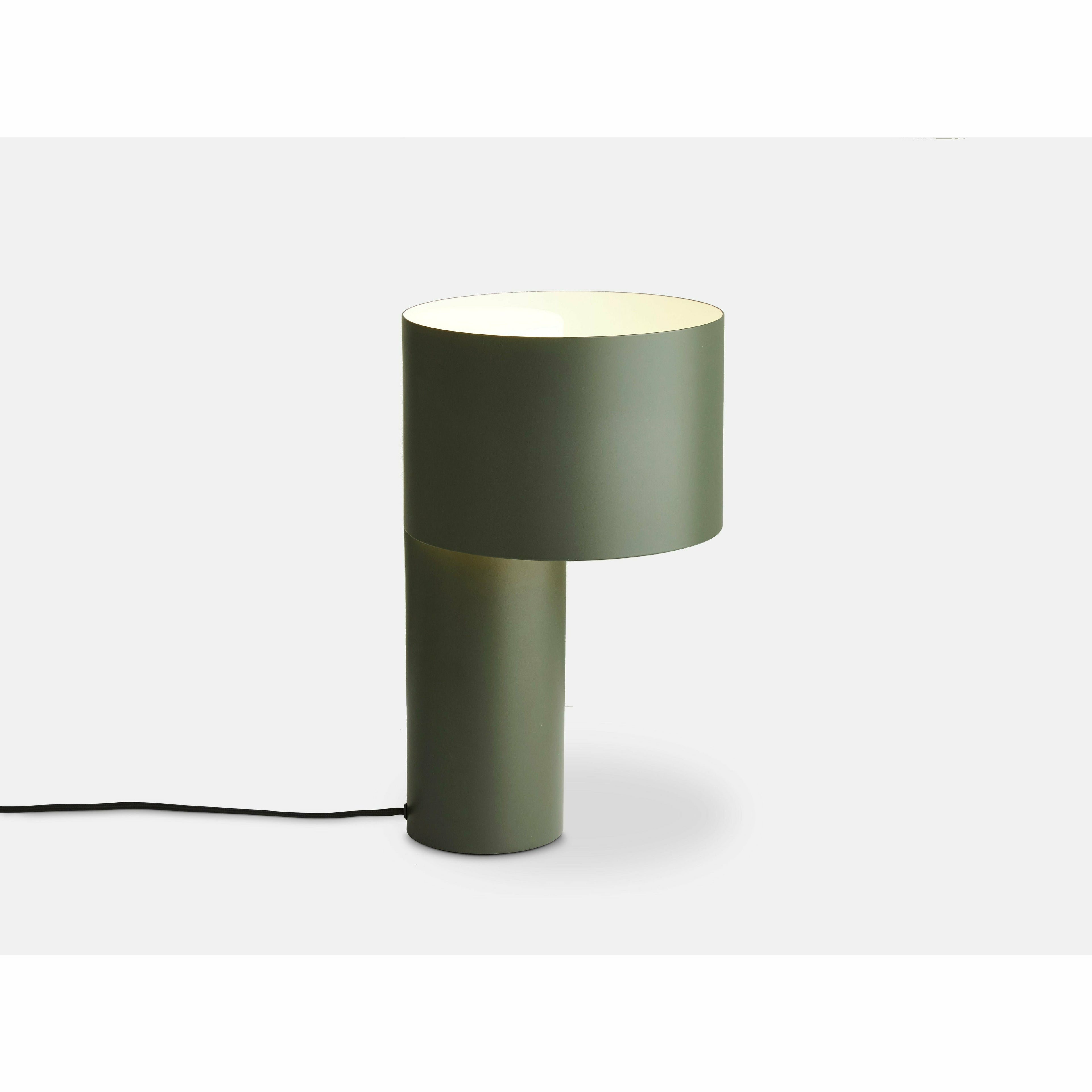 WOUD -  Tangent table lamp-Forest green