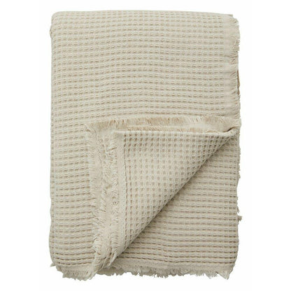Nordal ALPHA bedspread in cotton - 260x260 cm - sand