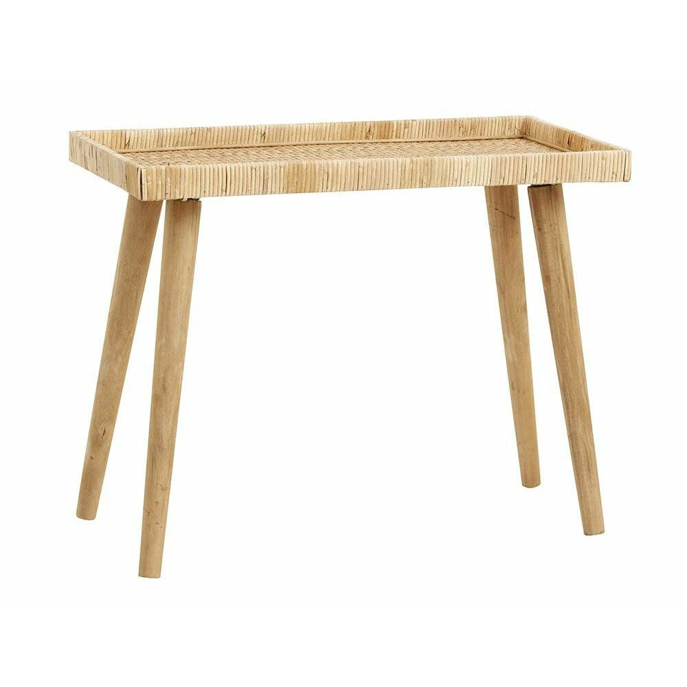 Nordal RIVA table in rattan - 70x33 cm - natural