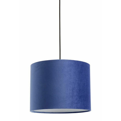 Nordal Lampshade in velvet - ø33 cm - blue