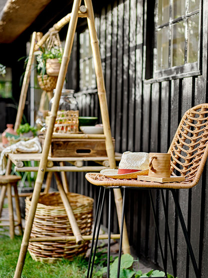 Bloomingville Vargas Barstol, Nature, Polyrattan