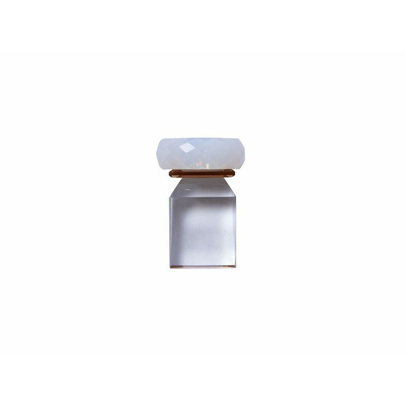 House of Sander Honeysuckle candle holder, Rainbow/peach/white
