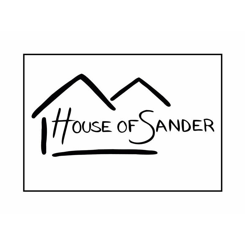 House of Sander Oval placemat // Grey snake pattern PU - HARD