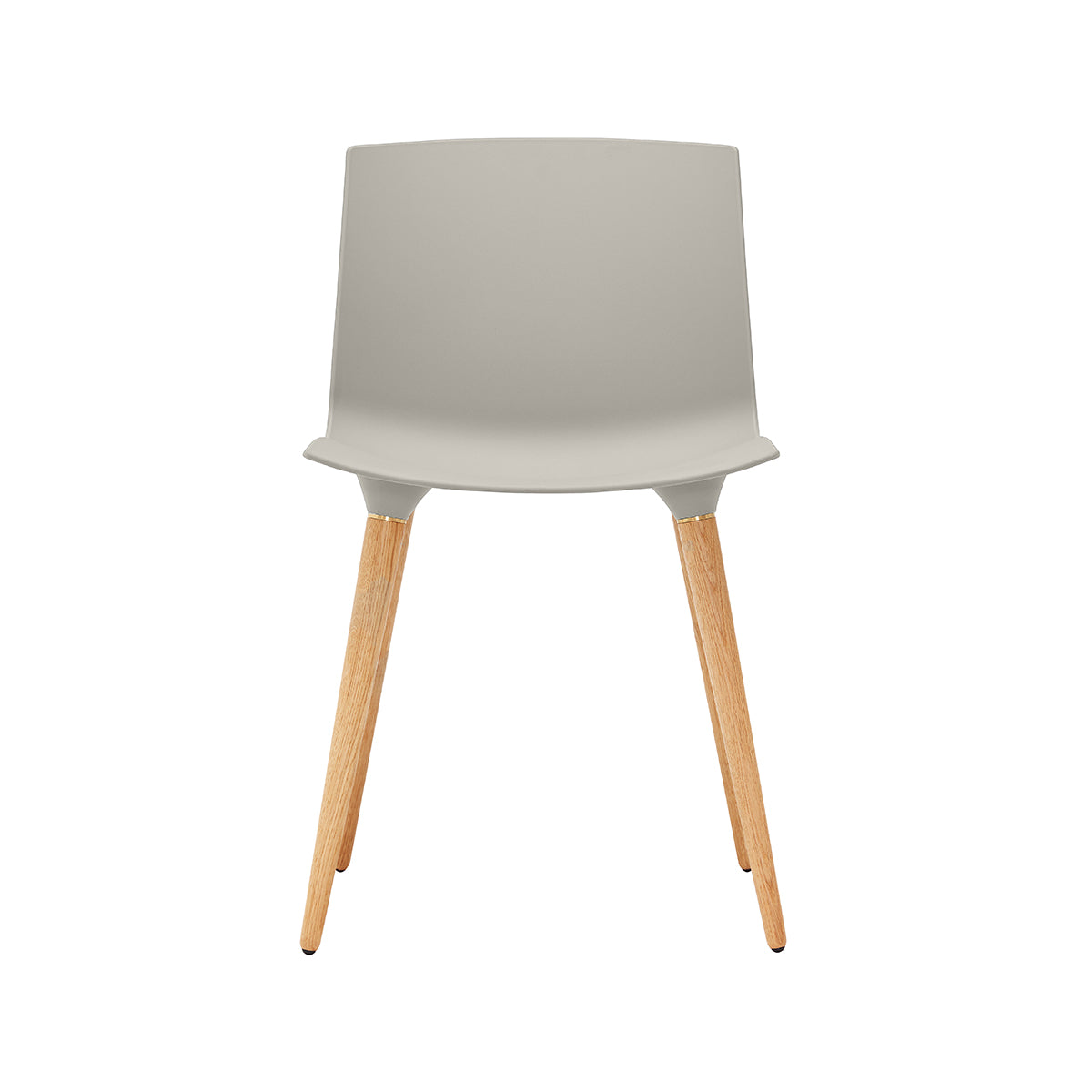 TAC - sæde i grå - ben i eg/Klar mat lak - Andersen Furniture - DesignGaragen.dk