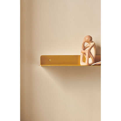 FLOAT Messing Hylde - 40 cm - MOUD HOME - DesignGaragen.dk