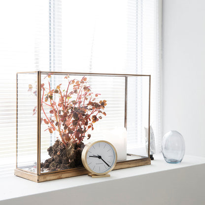 House Doctor - Display box, Antique metallic - l: 40 cm, w: 11 cm, h: 27 cm