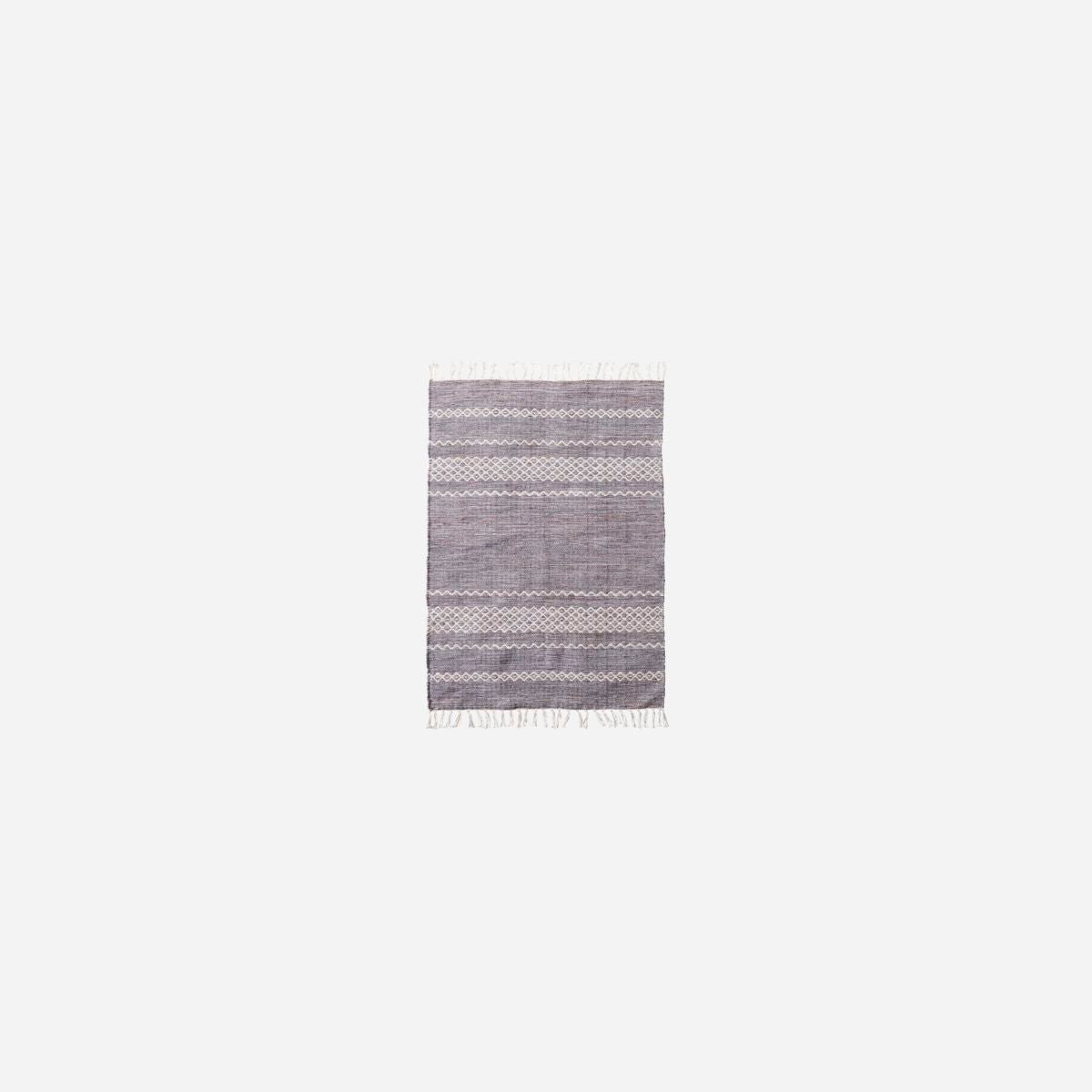 House Doctor blanket, Ciero, Light Gray-L: 130 cm, W: 85 cm