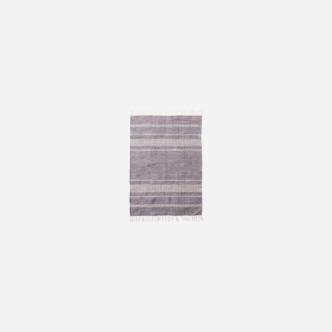 House Doctor blanket, Ciero, Light Gray-L: 130 cm, W: 85 cm