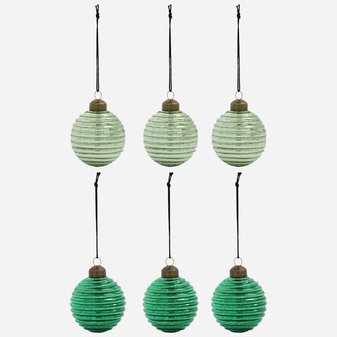 House Doctor-Christmas decorations, lolli, green-dia: 6 cm