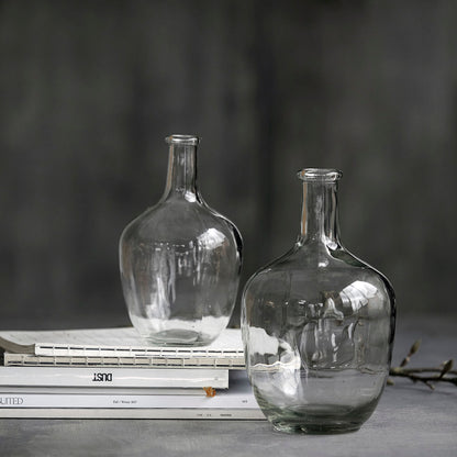House Doctor - Vase / Bottle, Glass, Ready - H: 25.5 cm, DIA: 14 cm