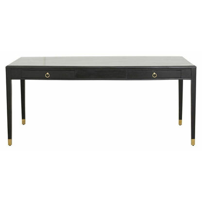 EMS Desk in Mango Tree - 179x90 - Black/Gold Finish