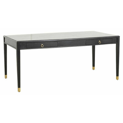 EMS Desk in Mango Tree - 179x90 - Black/Gold Finish
