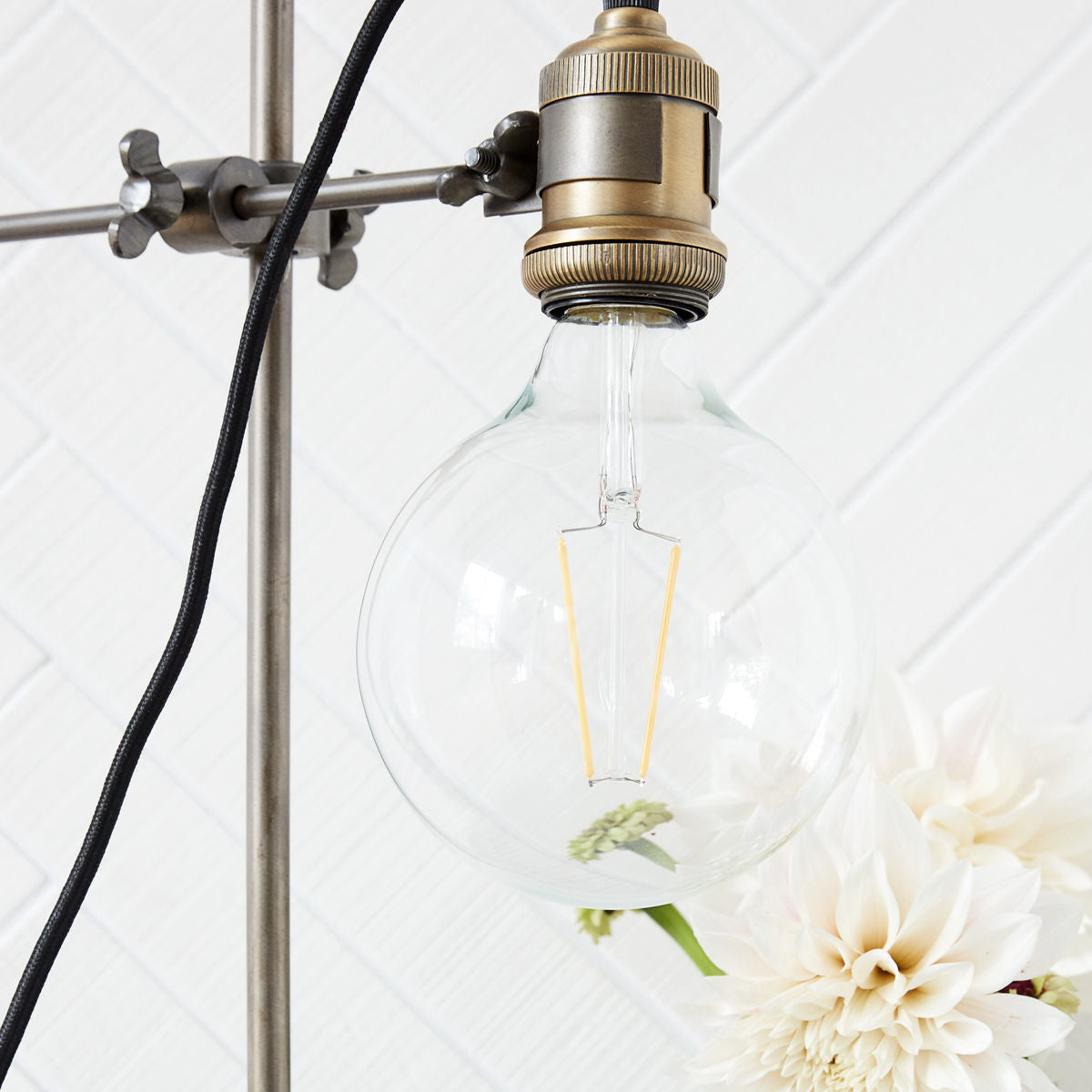 House Doctor - LED Pear, Clear Decoration, Ready - L: 17.5 cm, DIA: 12.5 cm