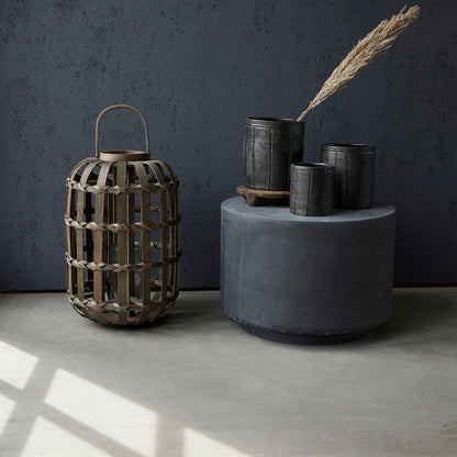 House Doctor - Herbal Pot, Julian, Brown - H: 20 cm, DIA: 18 cm