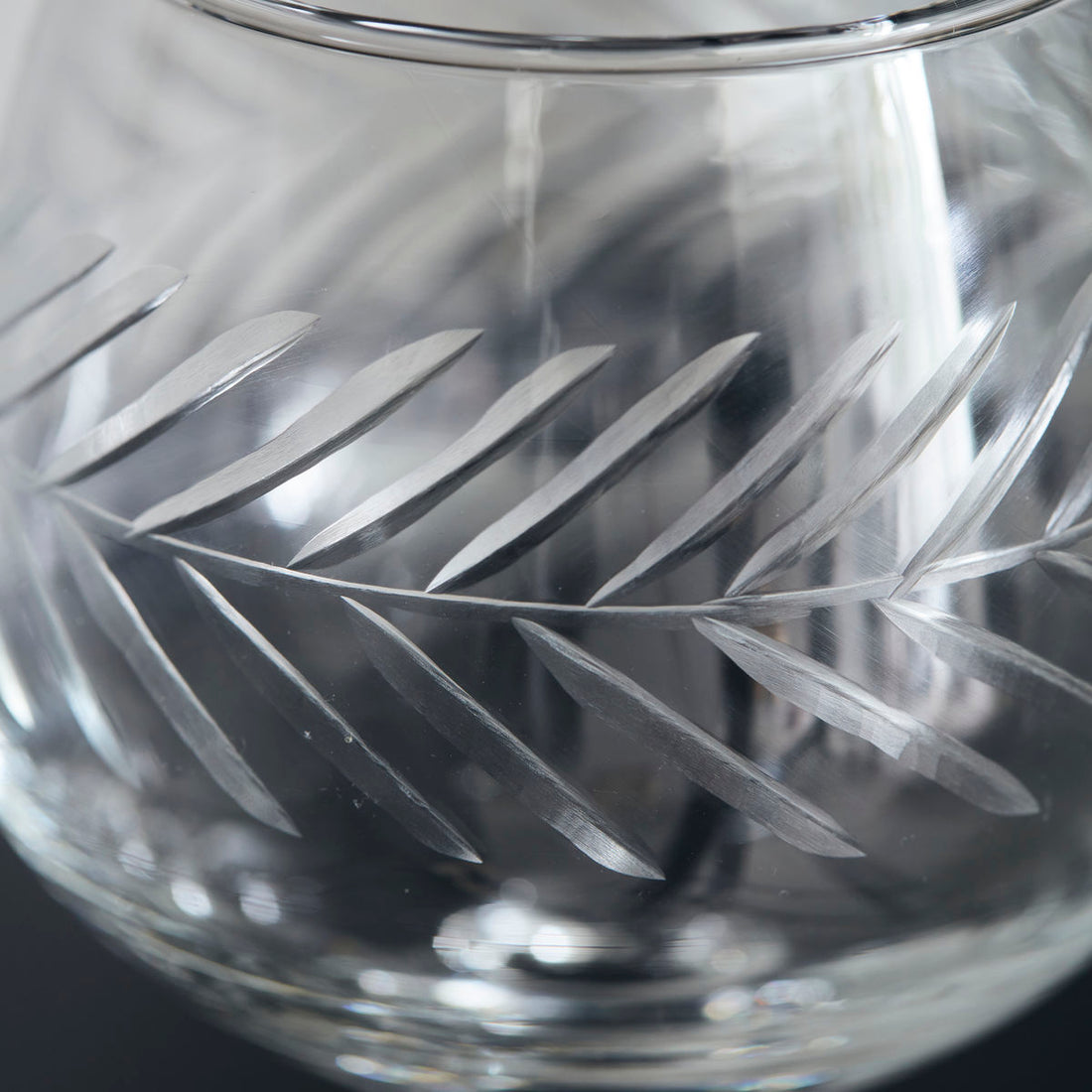 House Doctor - Cognac Glass, Crys, Ready - H: 11 cm, DIA: 7 cm