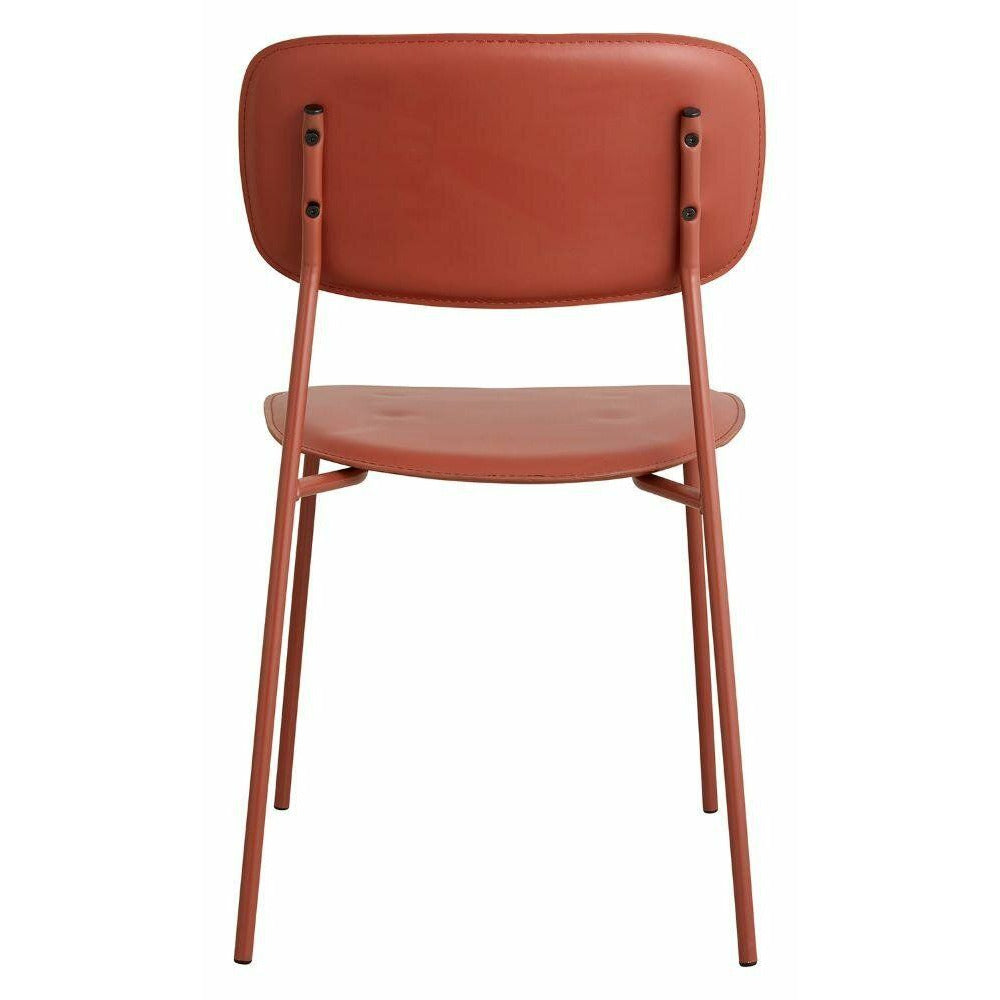 Nordal ESA dining chair - rust red