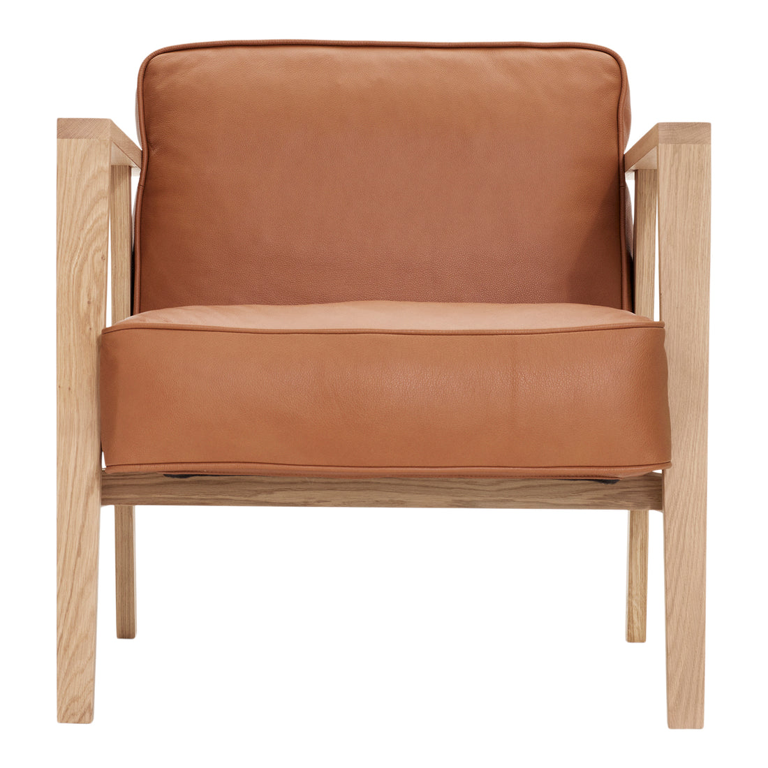 Andersen Furniture - LC1 Loungestol - Cognac læder/stel i eg - Andersen Furniture - DesignGaragen.dk