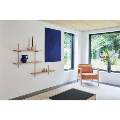 Andersen Furniture - LC1 Loungestol - Cognac læder/stel i eg - Andersen Furniture - DesignGaragen.dk