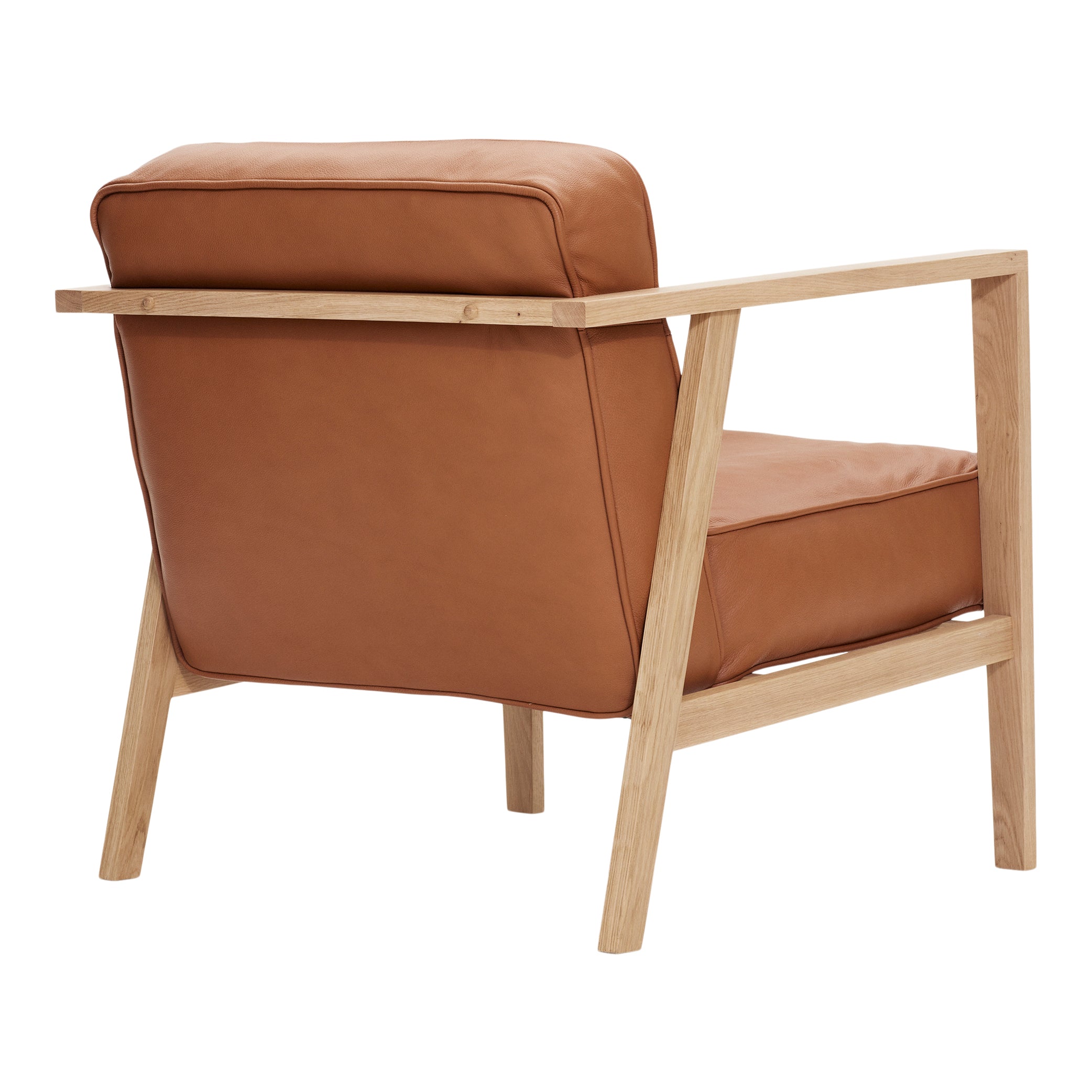 Andersen Furniture - LC1 Loungestol - Cognac læder/stel i eg - Andersen Furniture - DesignGaragen.dk