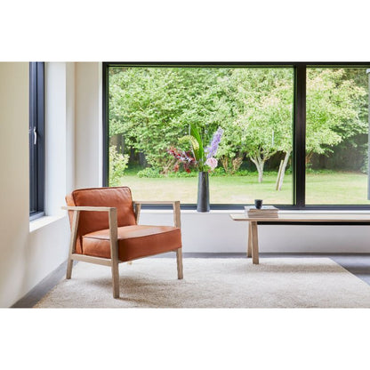 Andersen Furniture - LC1 Loungestol - Cognac læder/stel i eg - Andersen Furniture - DesignGaragen.dk