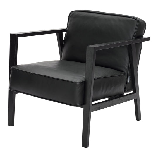 Andersen Furniture - LC1 Loungestol - sort læder/stel i sortlakeret - Andersen Furniture - DesignGaragen.dk