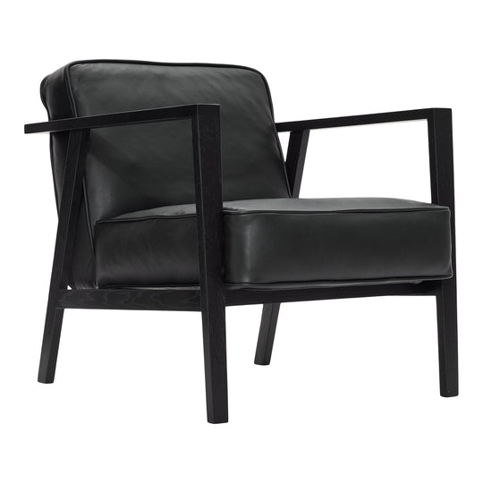 Andersen Furniture - LC1 Loungestol - sort læder/stel i sortlakeret - Andersen Furniture - DesignGaragen.dk