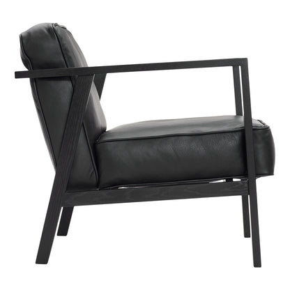 Andersen Furniture - LC1 Loungestol - sort læder/stel i sortlakeret - Andersen Furniture - DesignGaragen.dk