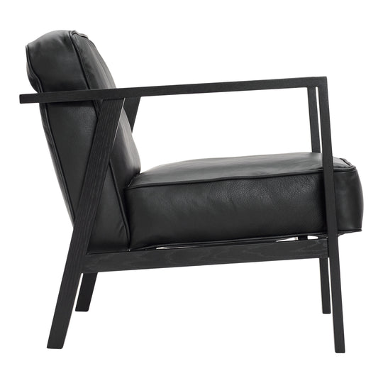 Andersen Furniture - LC1 Loungestol - sort læder/stel i sortlakeret - Andersen Furniture - DesignGaragen.dk