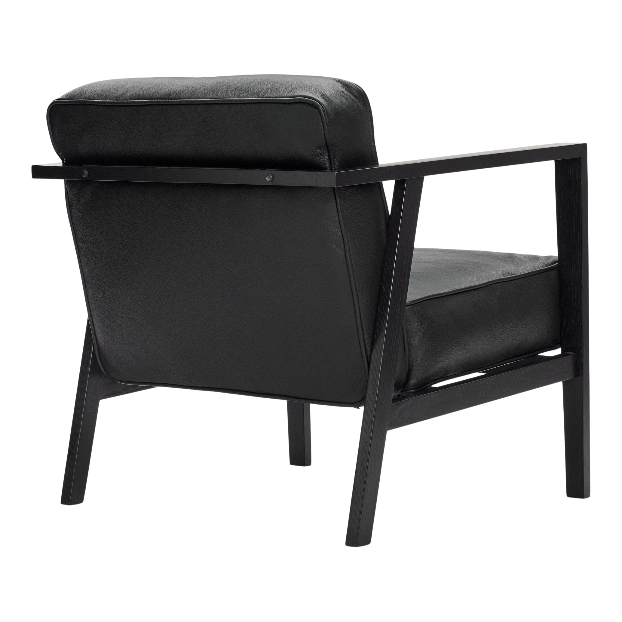 Andersen Furniture - LC1 Loungestol - sort læder/stel i sortlakeret - Andersen Furniture - DesignGaragen.dk