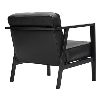 Andersen Furniture - LC1 Loungestol - sort læder/stel i sortlakeret - Andersen Furniture - DesignGaragen.dk