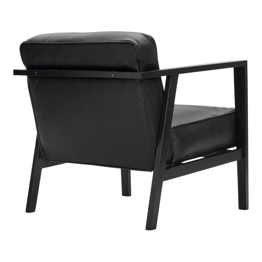 Andersen Furniture - LC1 Loungestol - sort læder/stel i sortlakeret - Andersen Furniture - DesignGaragen.dk