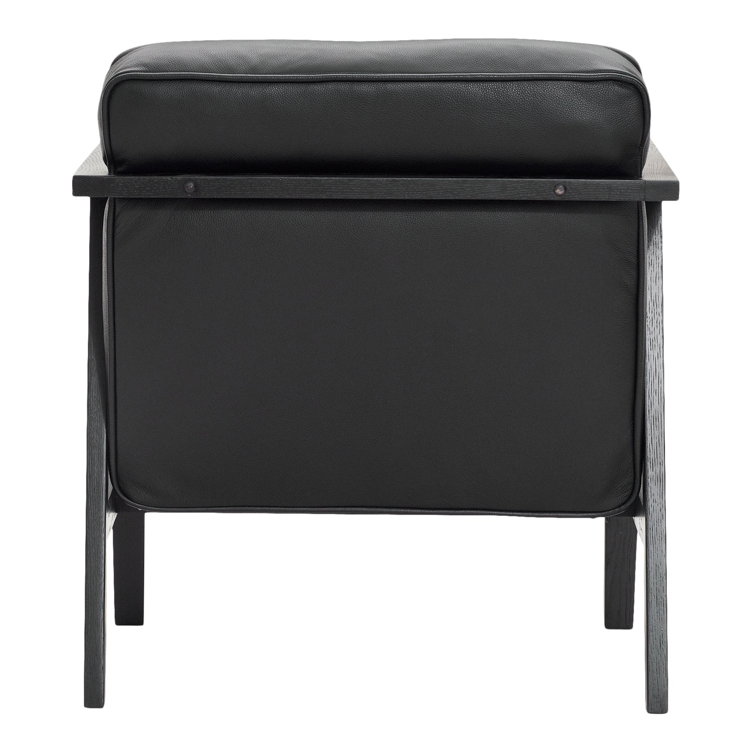 Andersen Furniture - LC1 Lounge chair - Black leather/frame in black lacquered