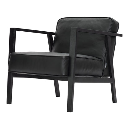 Andersen Furniture - LC1 Lounge chair - Black leather/frame in black lacquered