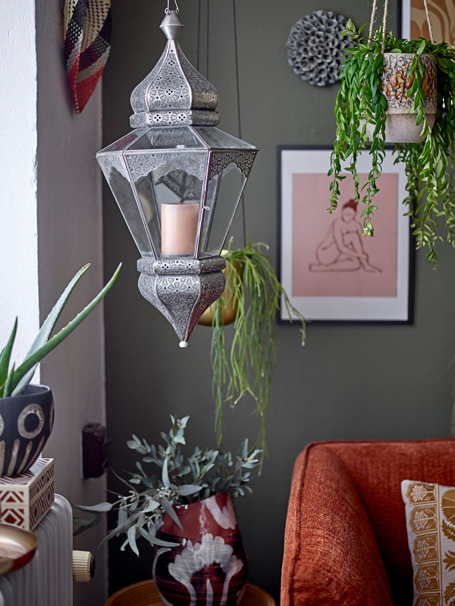 Bloomingville Magnus Urtepotteskjuler, Sort, Stentøj - Bloomingville - DesignGaragen.dk