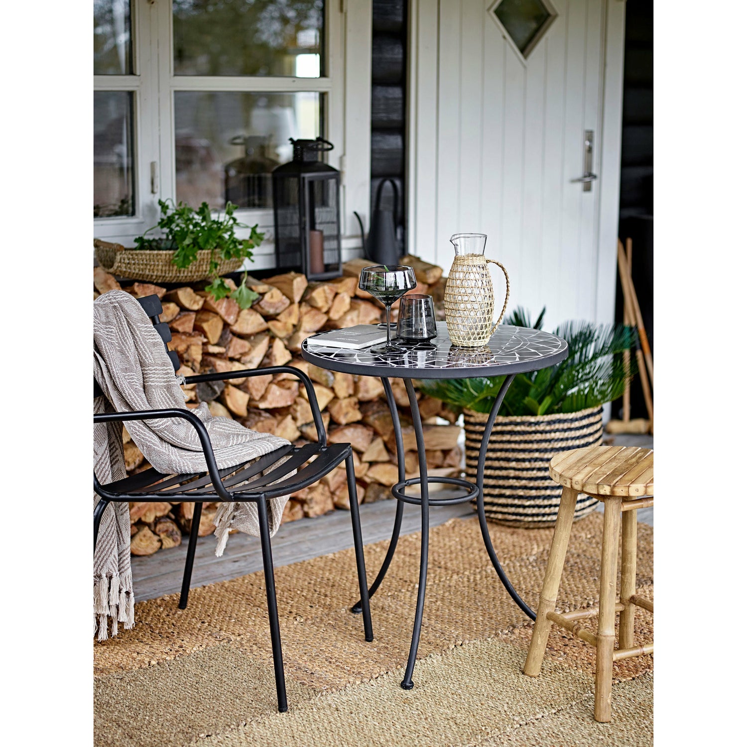 Bloomingville Enzov Tæppe, Natur, Søgræs - Bloomingville - DesignGaragen.dk