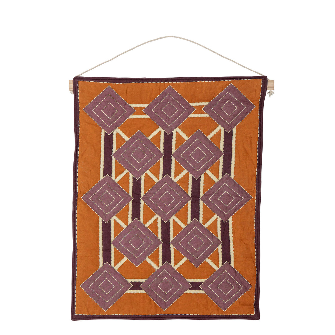 Bloomingville Honia Wall Decoration, Brown, Cotton
