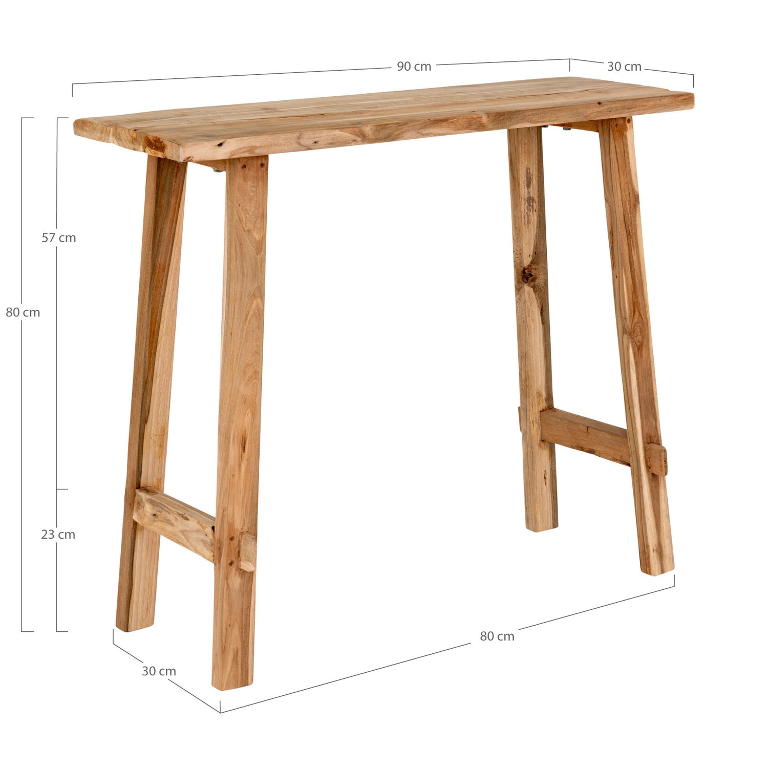 House Nordic - Girona Teak console table