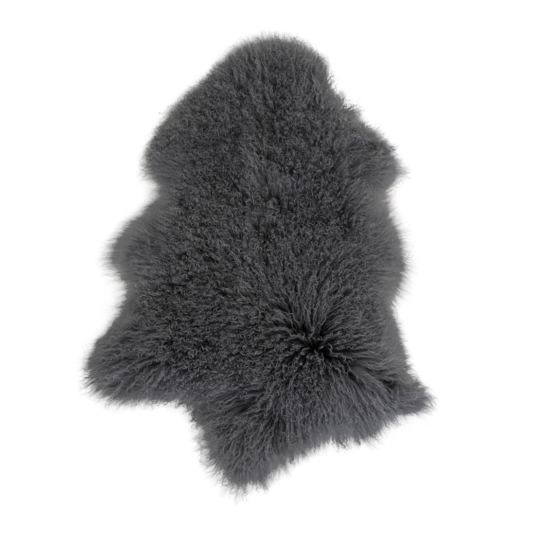 Mongolian leather - Mongolian leather, gray, 50x90 cm - 1 - pcs