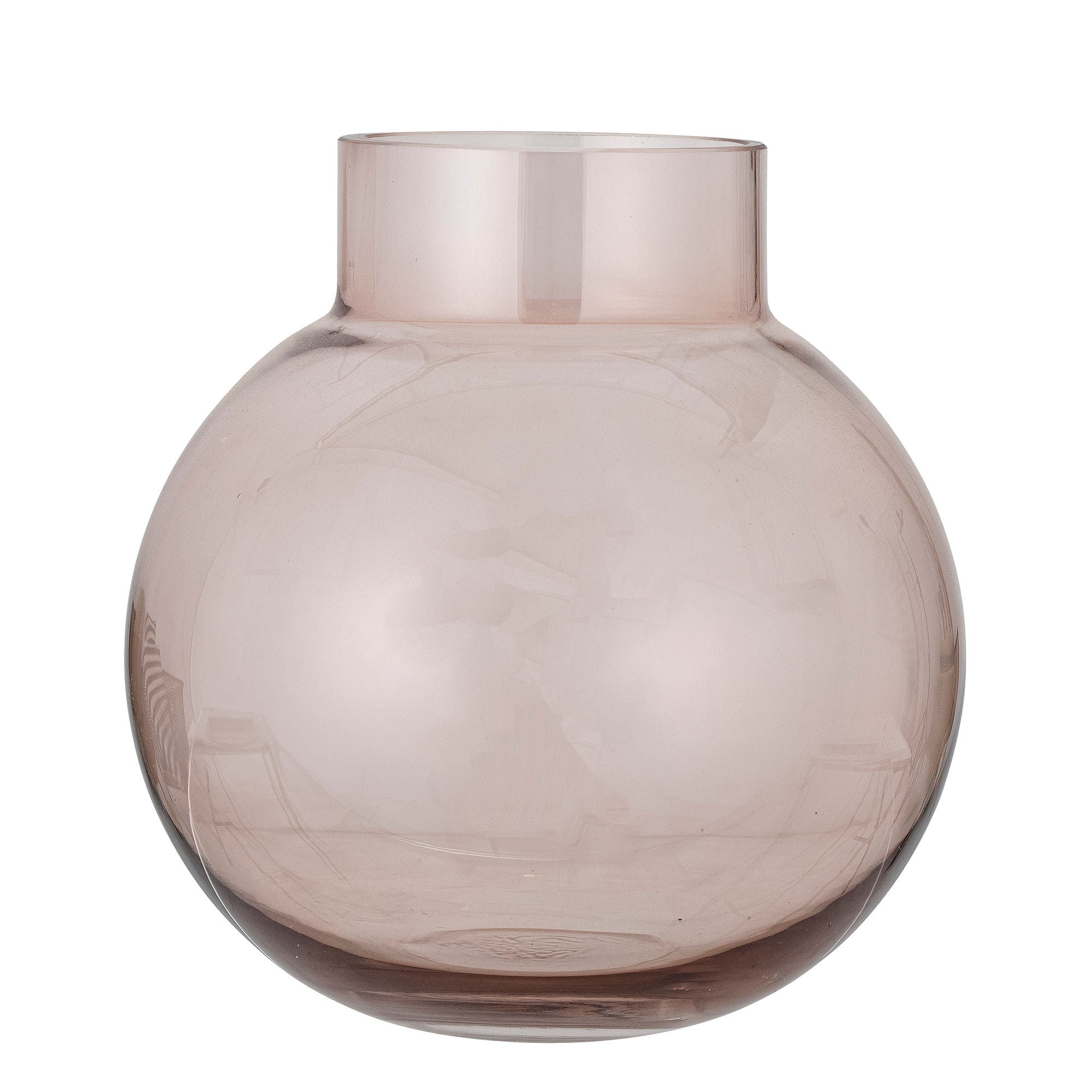 Bloomingville Renato Vase, Rosa, Glas - Bloomingville - DesignGaragen.dk