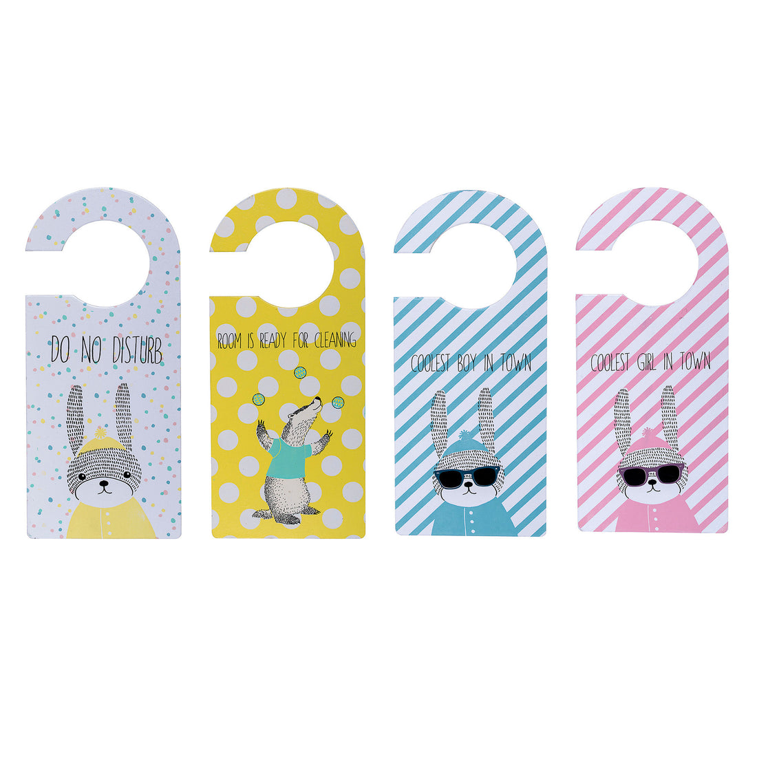 Bloomingville MINI Dørskilt, Blå, MDF - Bloomingville MINI - DesignGaragen.dk